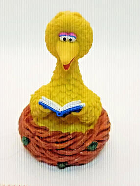 Sesame Street Aquarium Big Bird & Yellow Submarine Glow in the Dark